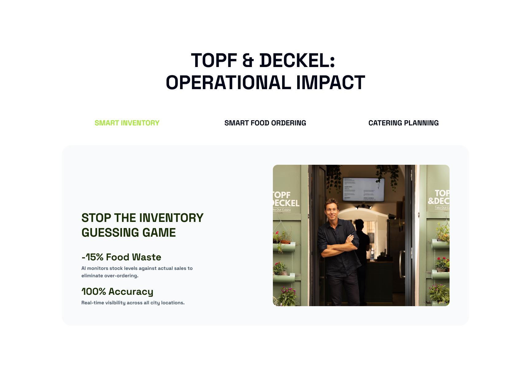 Brutal AI use cases section